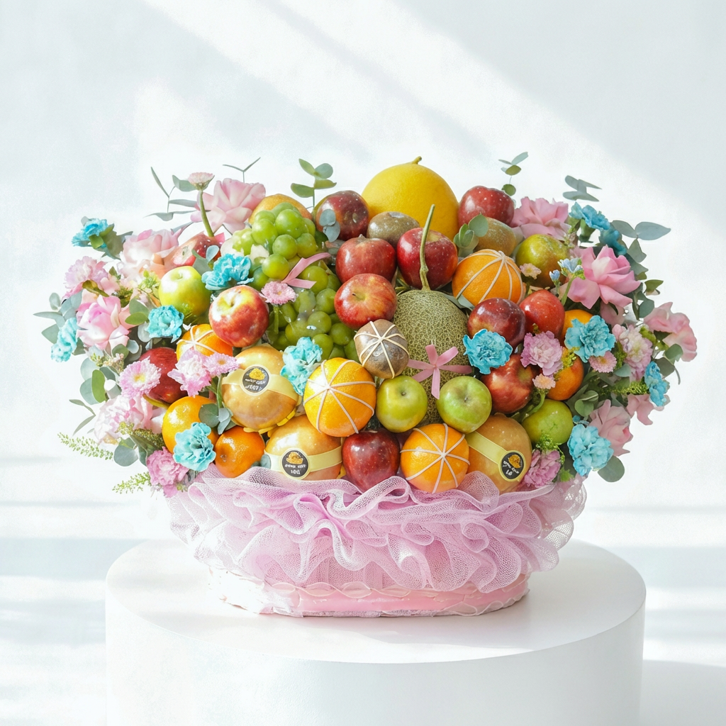 Luxurious Fruit & Floral Delight image 0