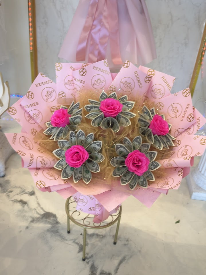 Pink Luxe Money Bouquet image 0
