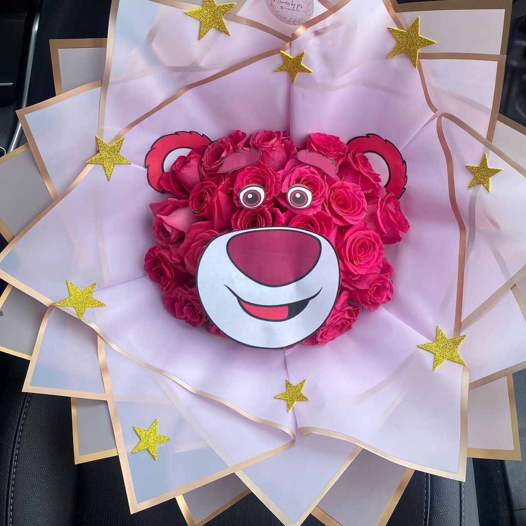 Lotus Bear Love Bouquet π»ππΉ image 2