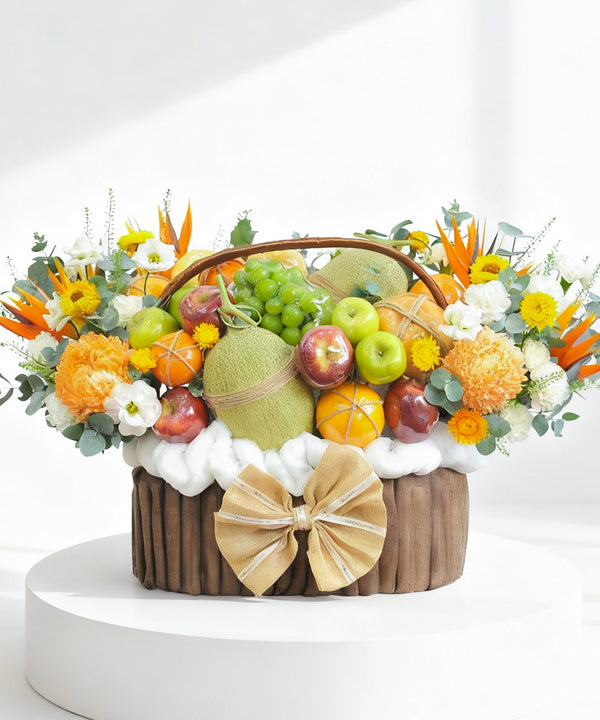Exotic Earth & Sun Luxury Basket image 0