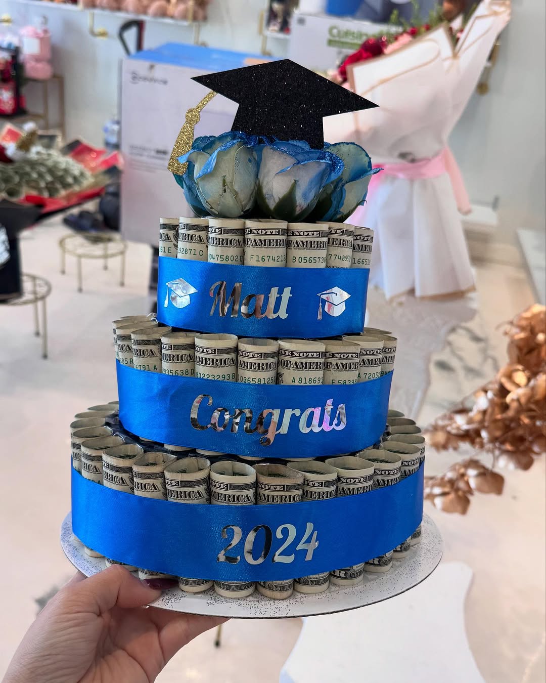 Graduation Money Cake image 3