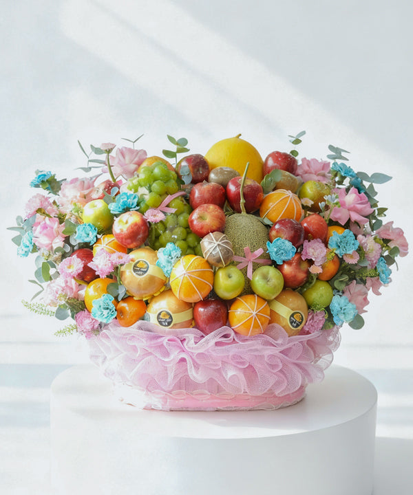 Sweet Blossom Fruit Flower Basket image 0