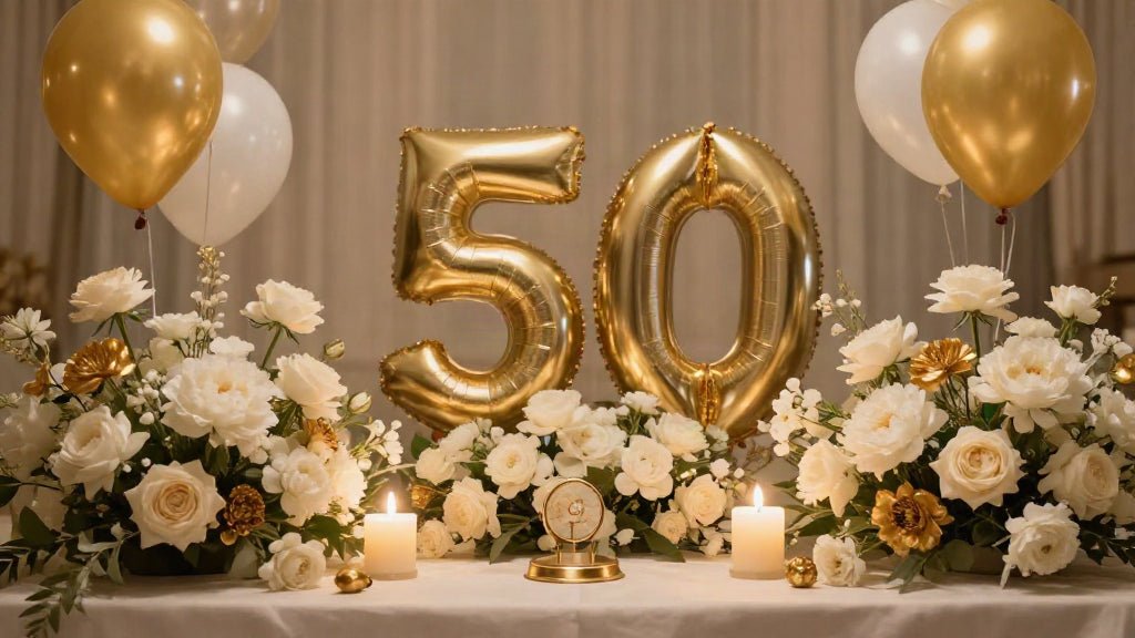 10 Timeless Flowers for Your 50th Anniversary Celebration (and the 98 Flowers Twists) - 98 FLOWERS