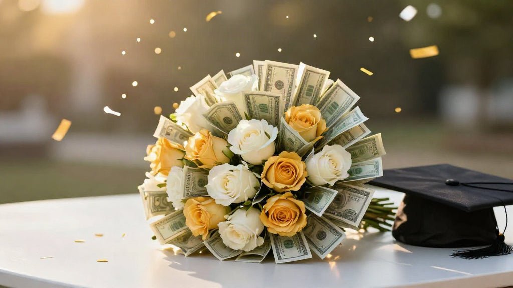 How to Make a Graduation Money Bouquet (or Order the Perfect One) - 98 FLOWERS
