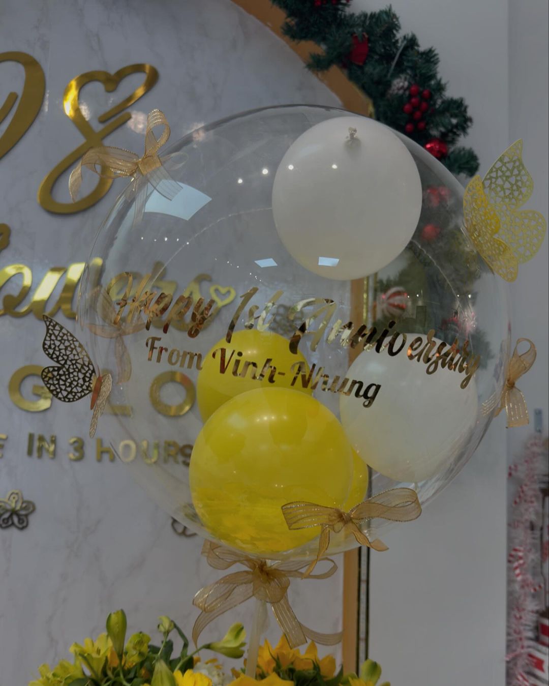 Golden Radiance Celebration Arrangement image 2