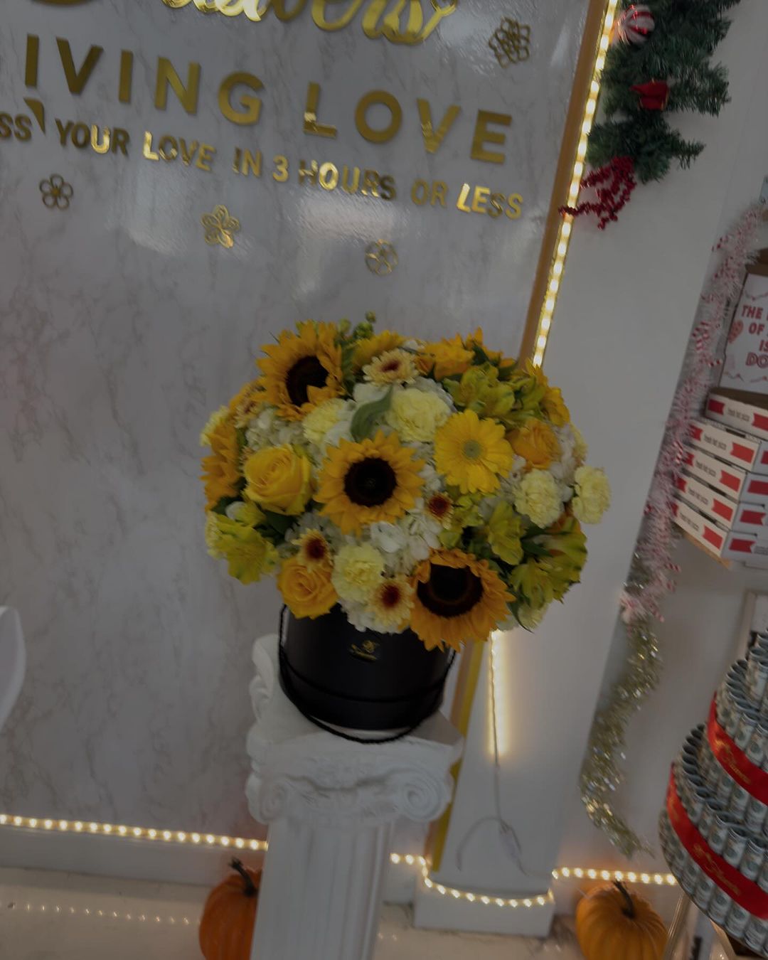 Golden Radiance Celebration Arrangement image 3