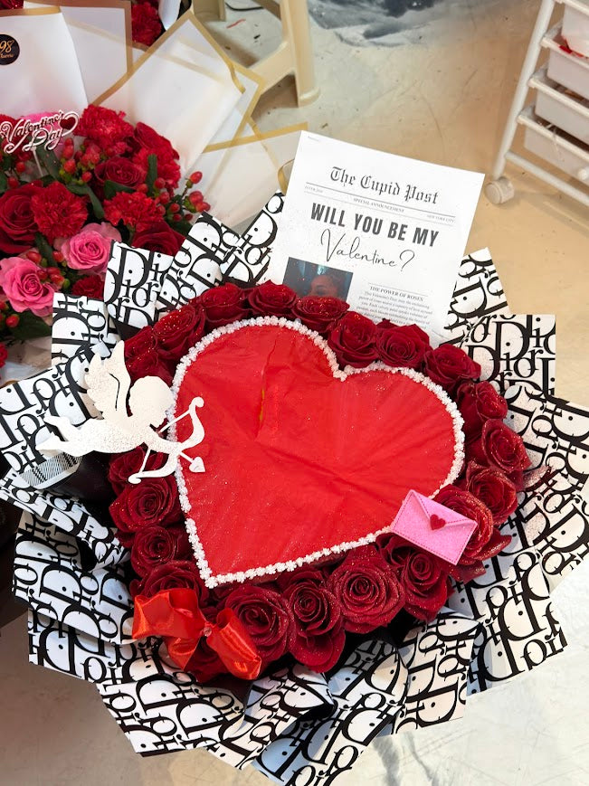 Cupid's Heart Bouquet image 0