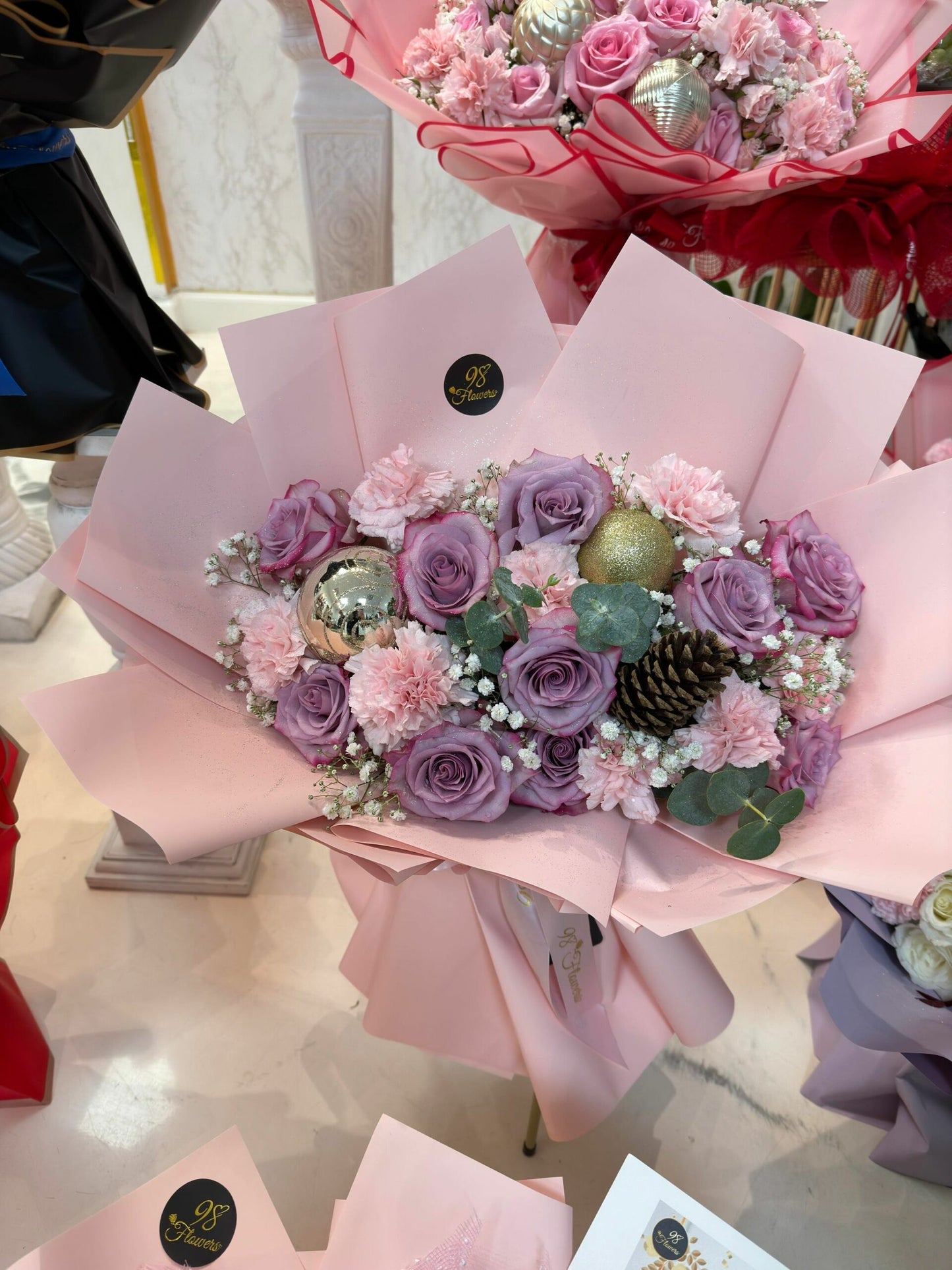 Lavender Frost Bouquet - Big Size image