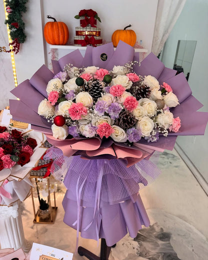 Enchanted Winter Bouquet - Medium Size image