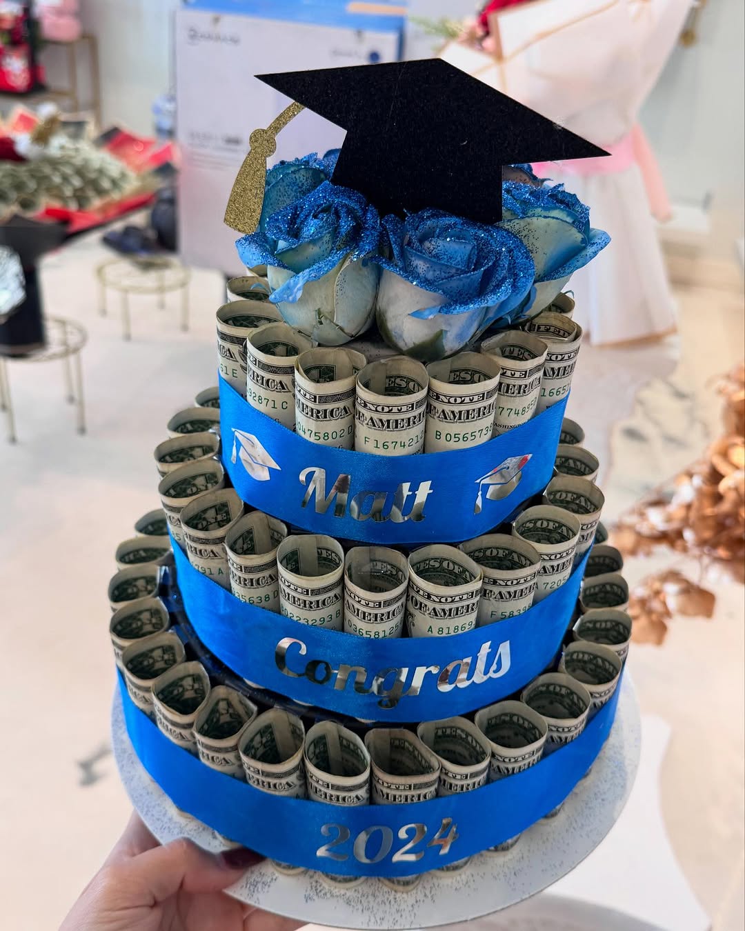 Graduation Money Cake image 1