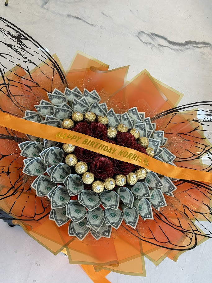 Golden Wing Money Bouquet image 2