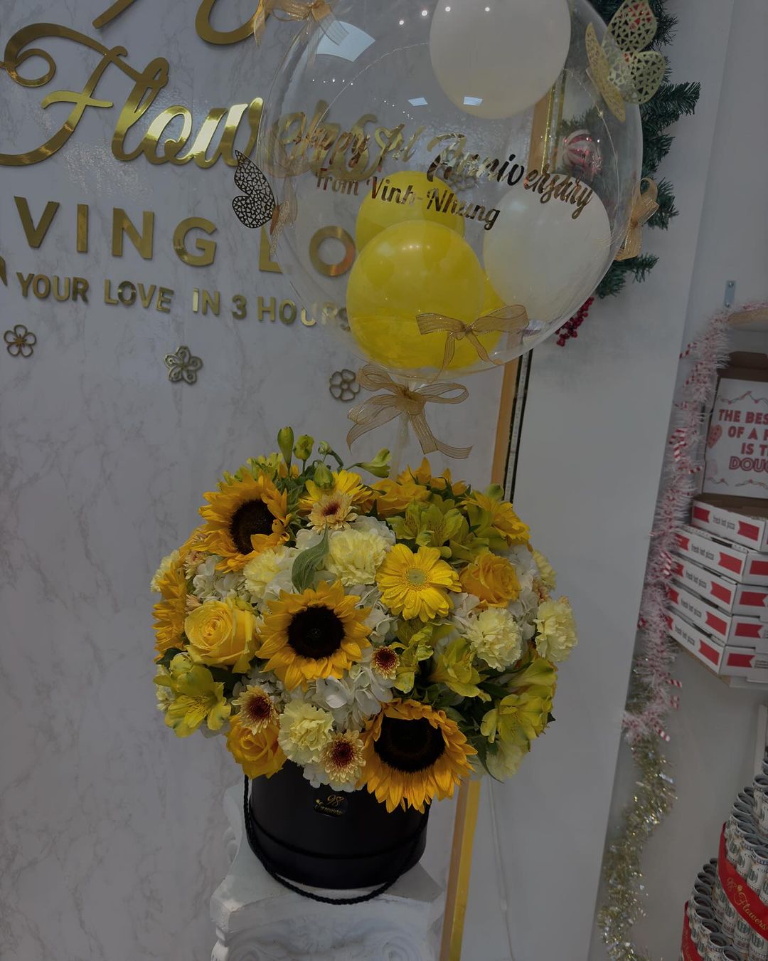 Golden Radiance Celebration Arrangement image 0