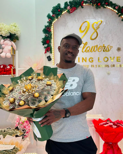 Golden Harvest Money Bouquet image 1
