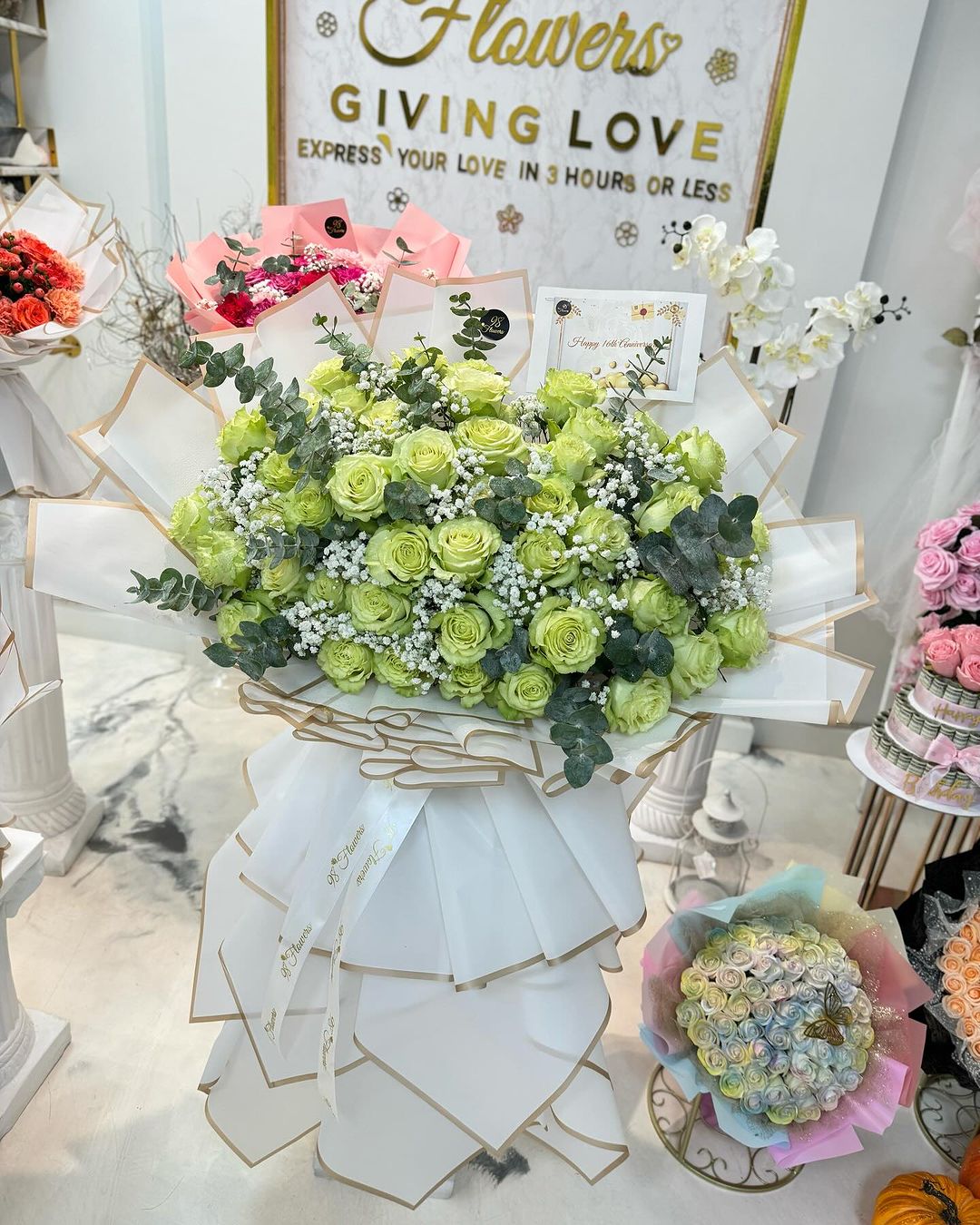 Verdant Bliss Bouquet image 6