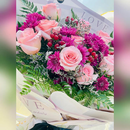 Purple Euphoria Bouquet image 1