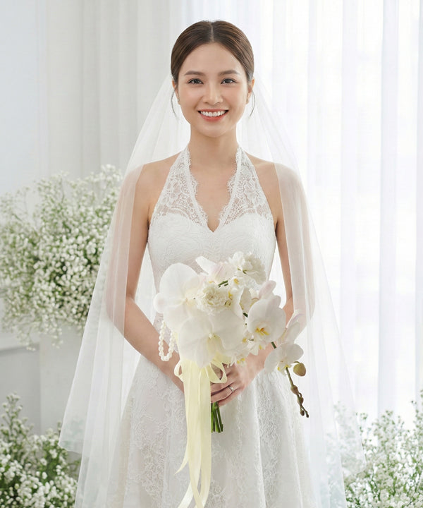 Graceful Orchid Bridal Bouquet image 1