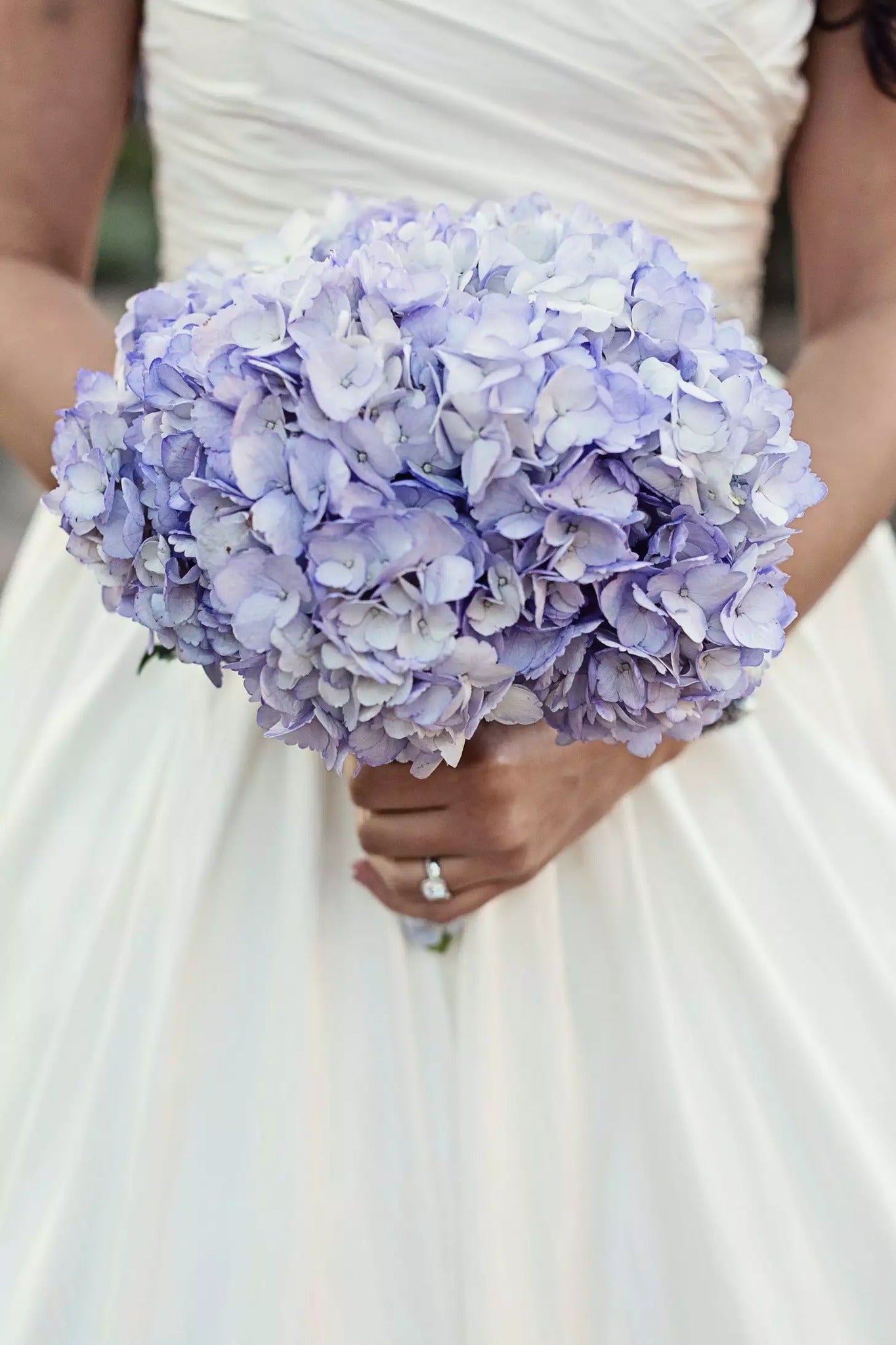 Lavender Hydrangea Bridal Bouquet image 0