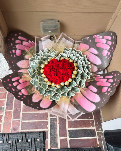 Butterfly Dream Money Bouquet image 1