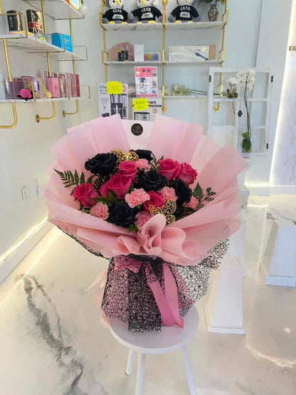 Black & Pink - Medium Size image