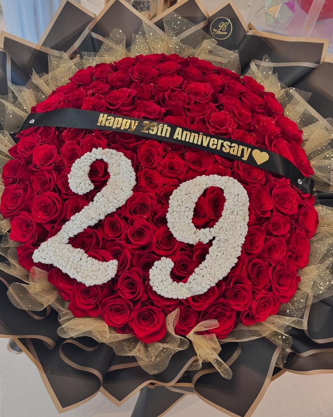 Golden Anniversary Roses Bouquet image 2
