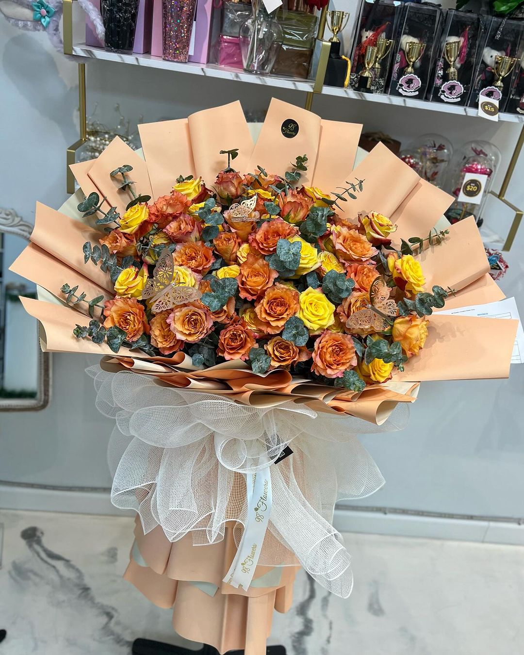 Amber Radiance Bouquet image 3