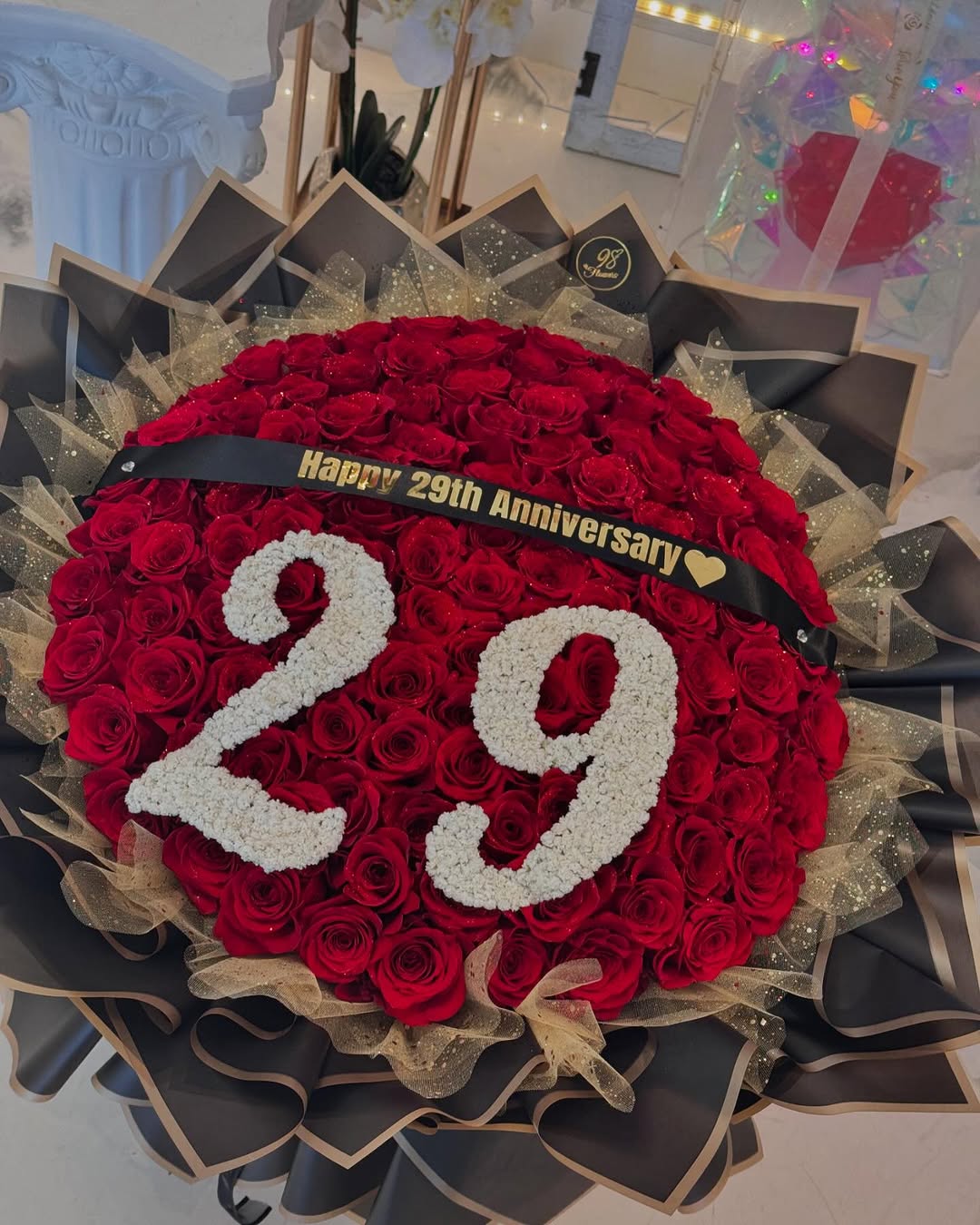 Golden Anniversary Roses Bouquet image 1