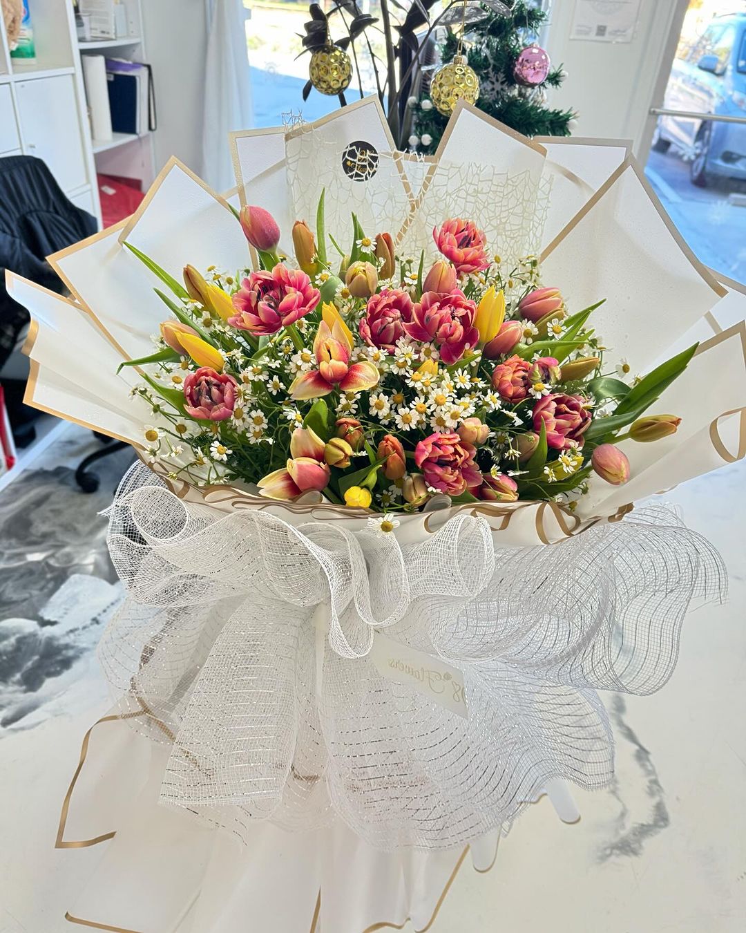 Birthday Blossom Delight - Medium Size image
