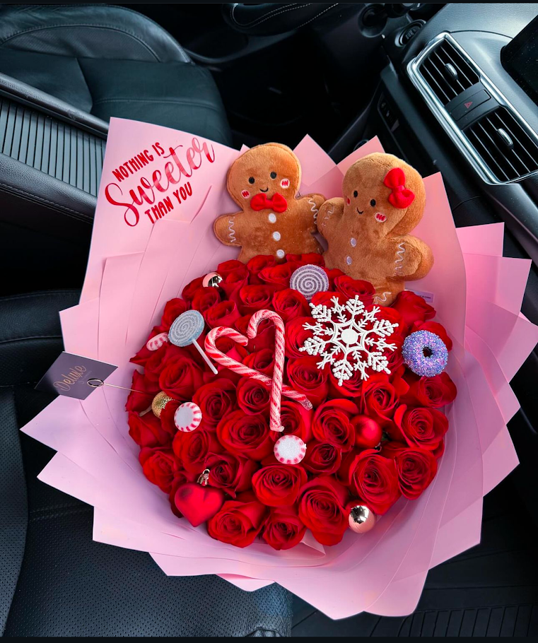 Gingerbread Couple Bouquet image 0