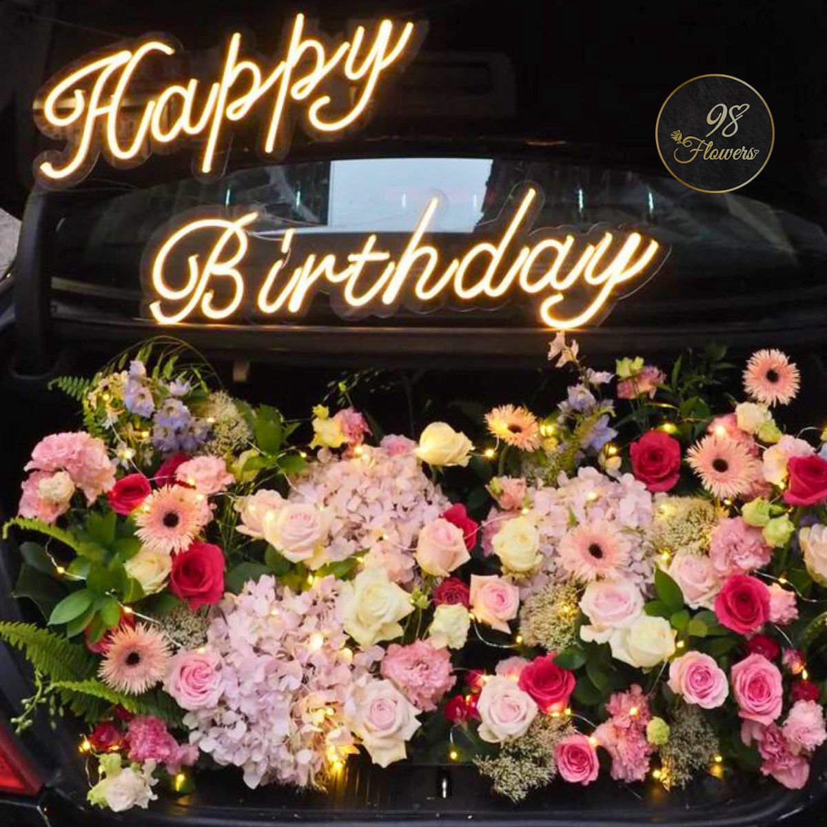 Car Trunk Radiance Birthday Bouquet image 1