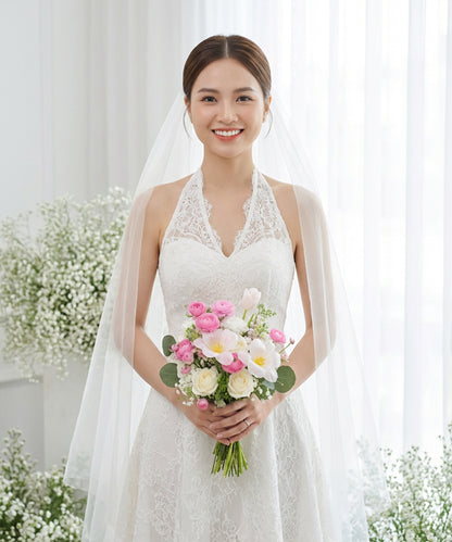 Blush Garden Bridal Bouquet image 1