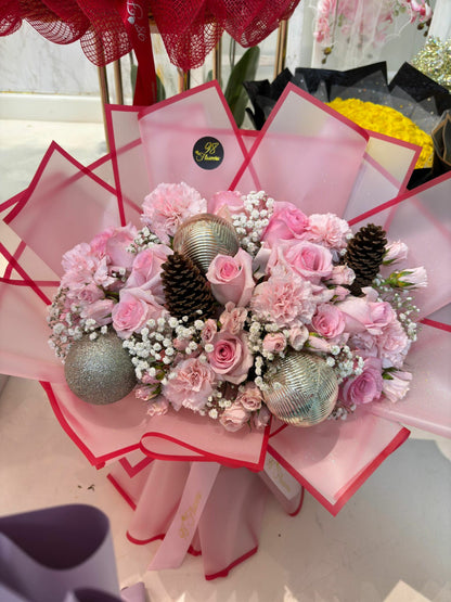 Pink Frost Bouquet - Big Size image