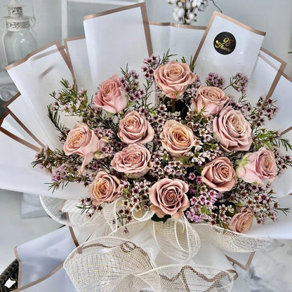 Subtle Elegance Rose Bouquet image 1