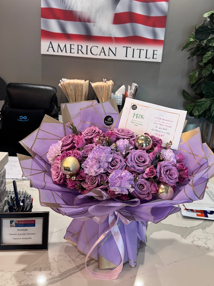 Violet Grace Bouquet image 0