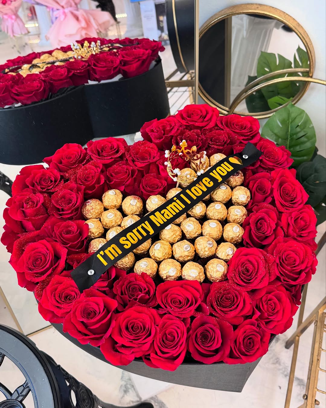 Sweet Apology Heart Bouquet image 2