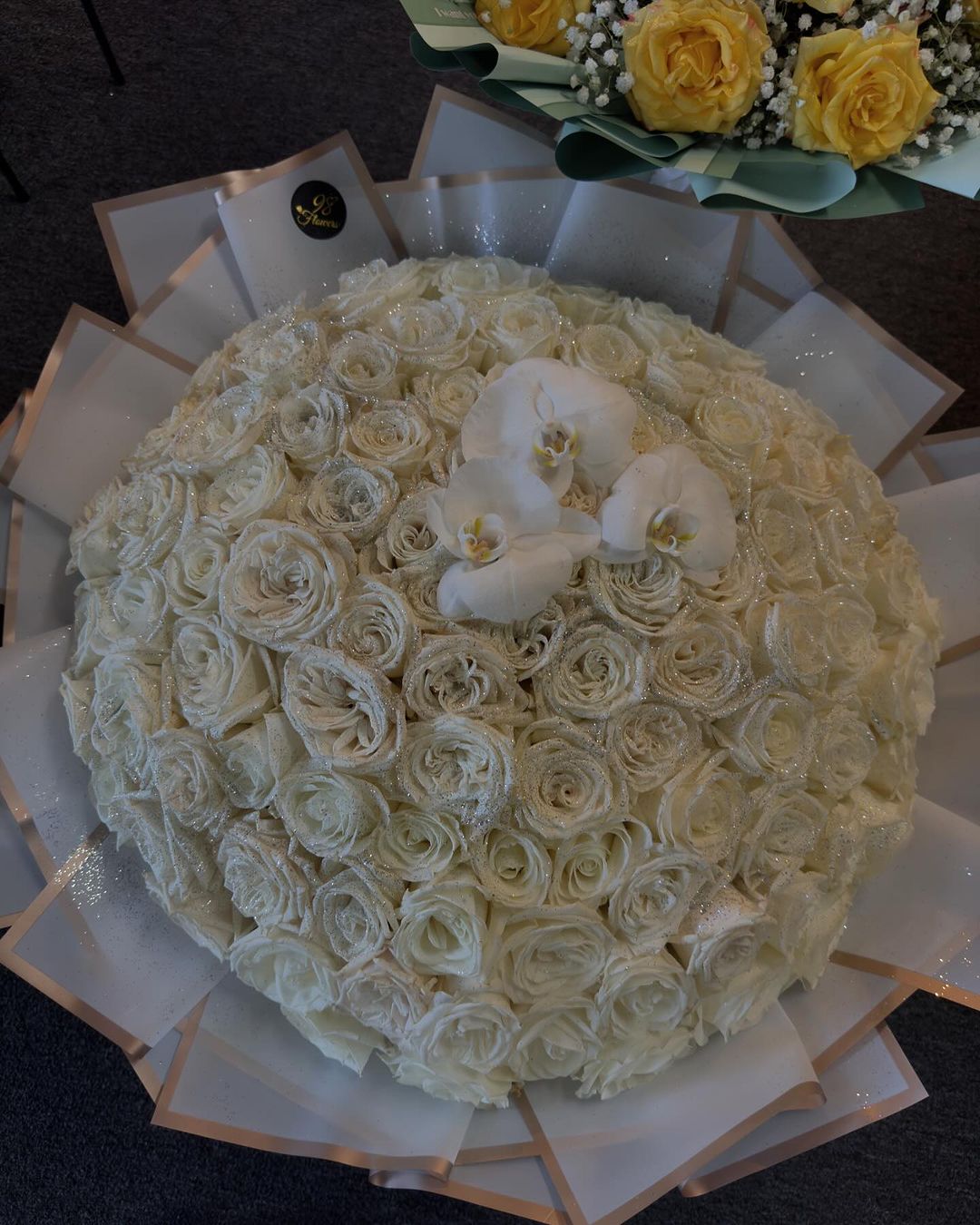 Eternal Elegance Rose and Orchid Bouquet image 1