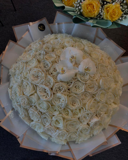 Eternal Elegance Rose and Orchid Bouquet image 1