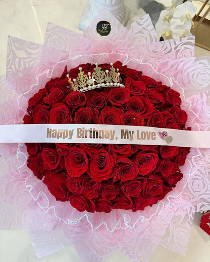 Royal Love Birthday Bouquet image 0