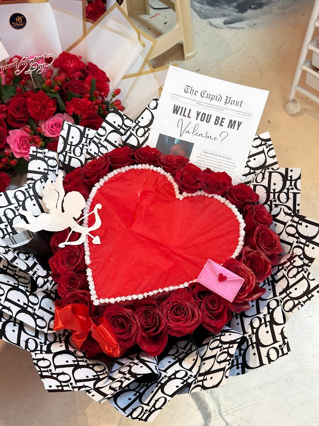 Cupid's Heart Bouquet image 1