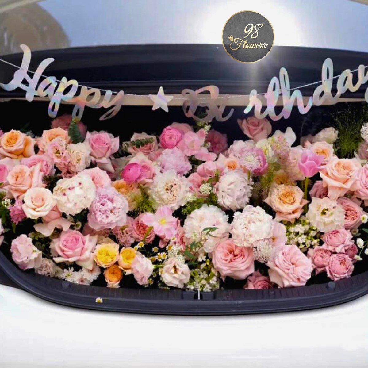 Birthday Bloom Spectacle - Pink & White Edition image 0