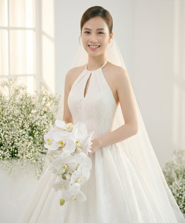 Timeless Orchid Bridal Bouquet image 1