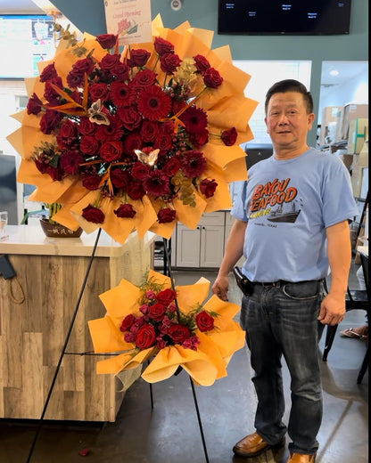 Vibrant Visionary Floral Stand image 1