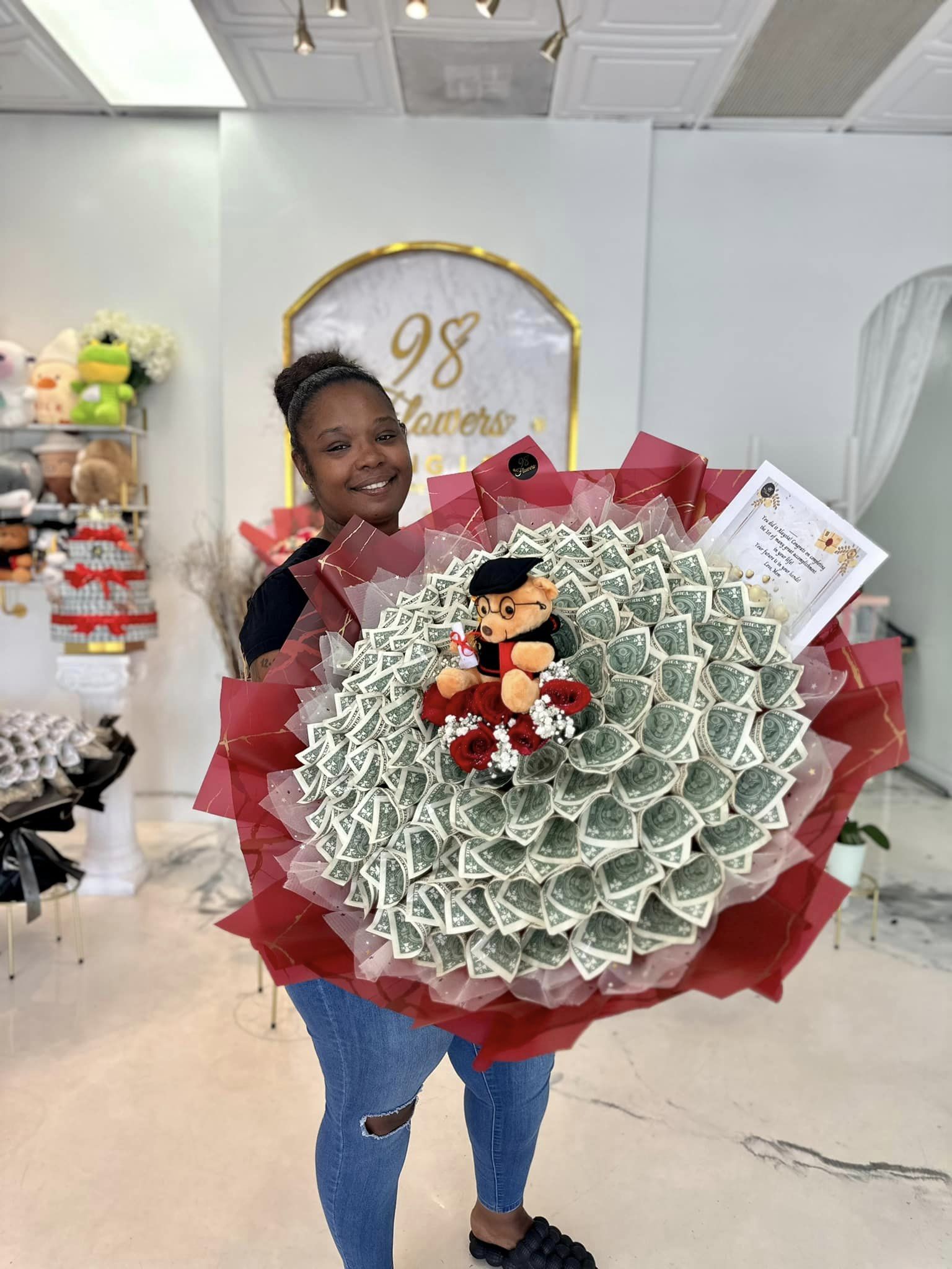 Blossoming Wealth Bouquet image 0
