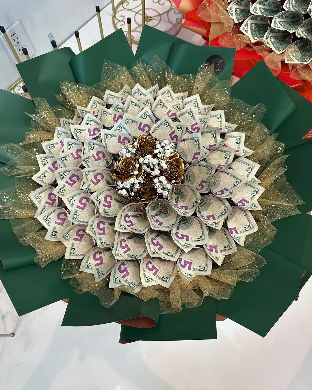 Golden Harvest Money Bouquet image 0