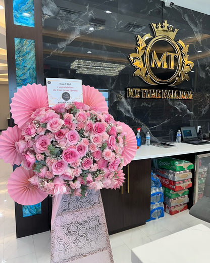 Pink Grandeur Grand Opening Standee image 1
