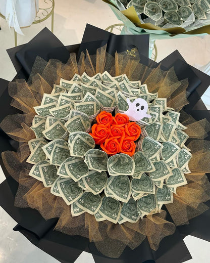 Halloween Money Bouquet with Ghost Charm image 1