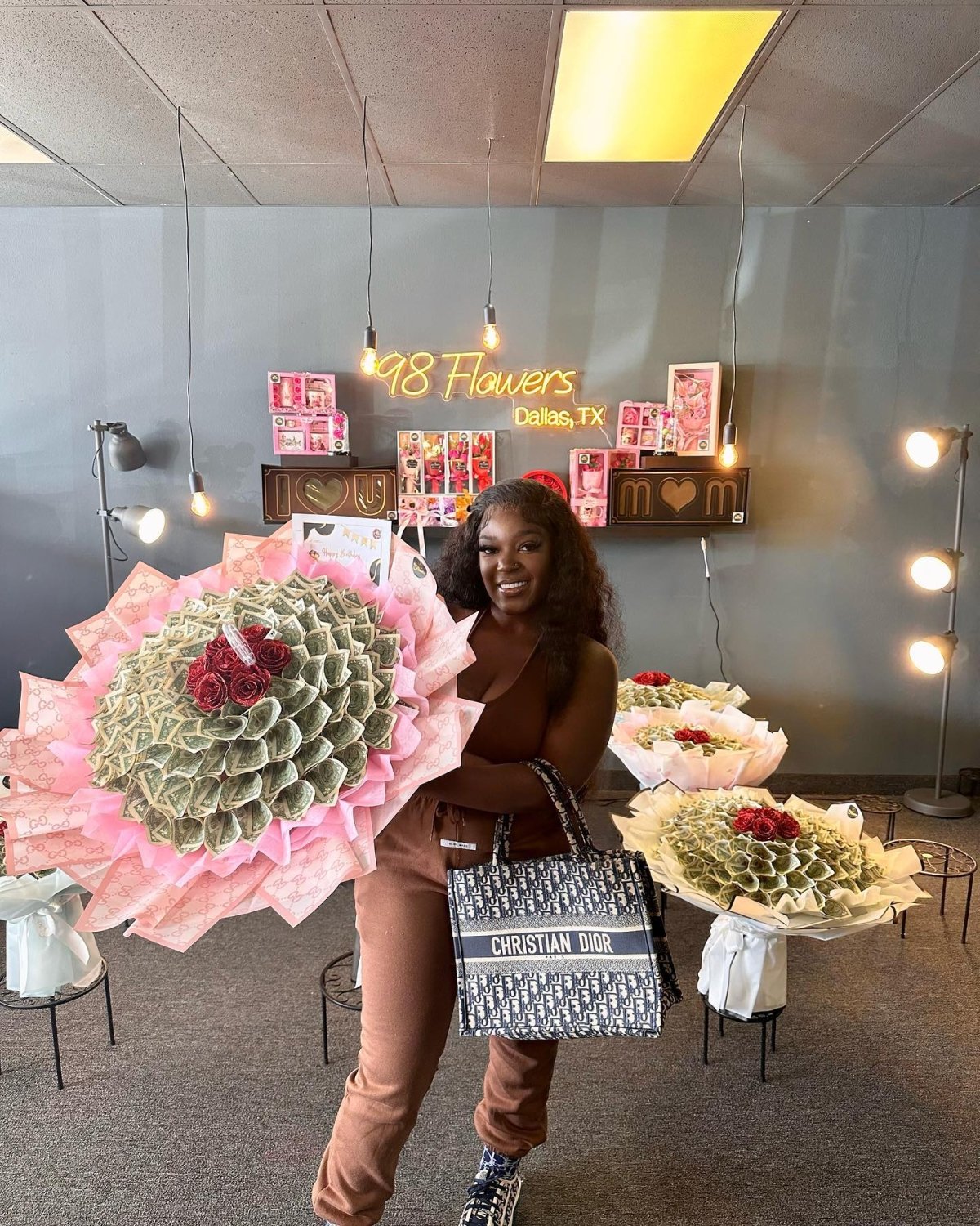 Affluent Elegance Array - 98 FLOWERS
