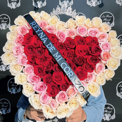 Queen of My Heart Rose Array image 0