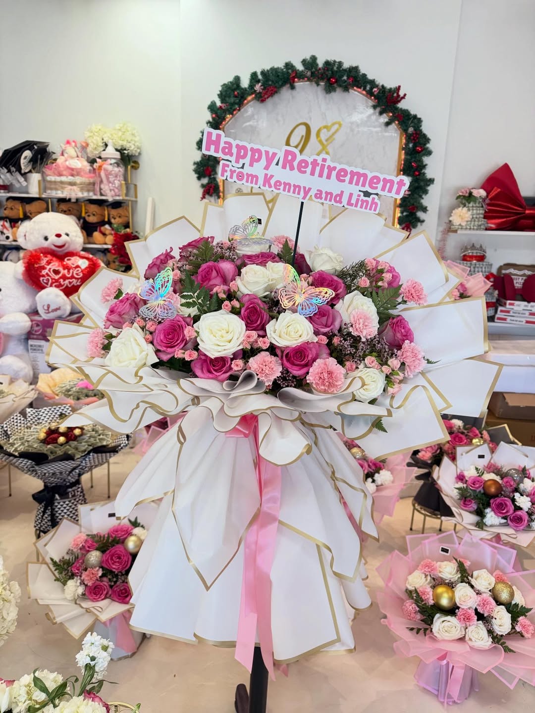 Forever Bloom Retirement Bouquet image 0