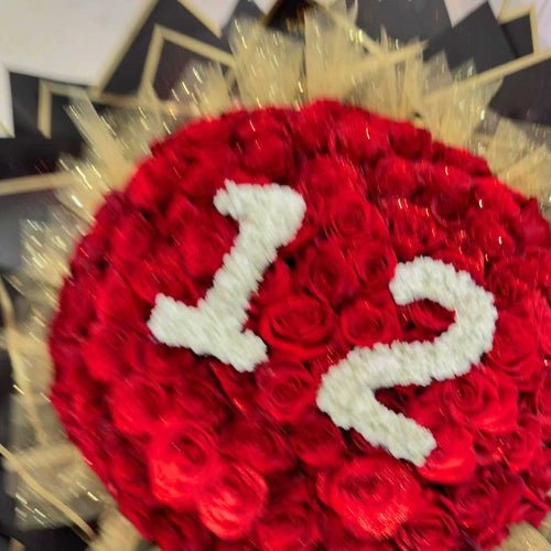 Baby’s Breath Letter/Number - 98 FLOWERS
