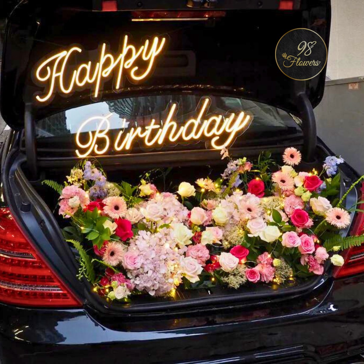 Car Trunk Radiance Birthday Bouquet image 3